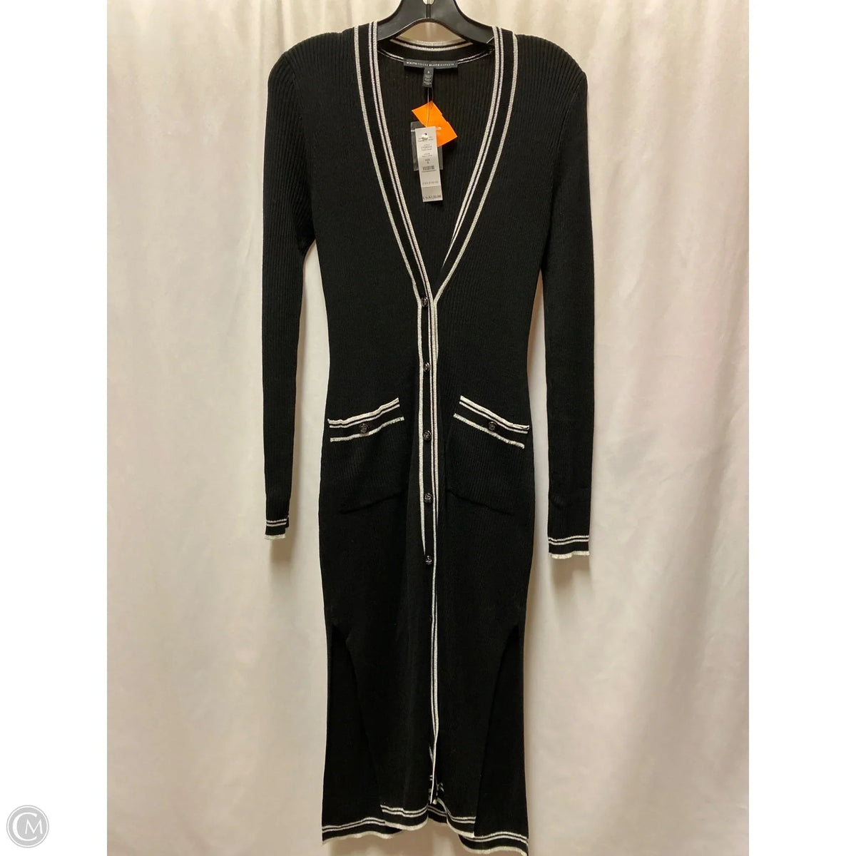 Dress Sweater By White House Black Market In Black, Size: S