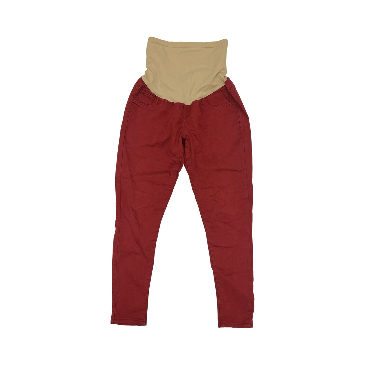 Mat Pant By Motherhood In Maroon, Size:M