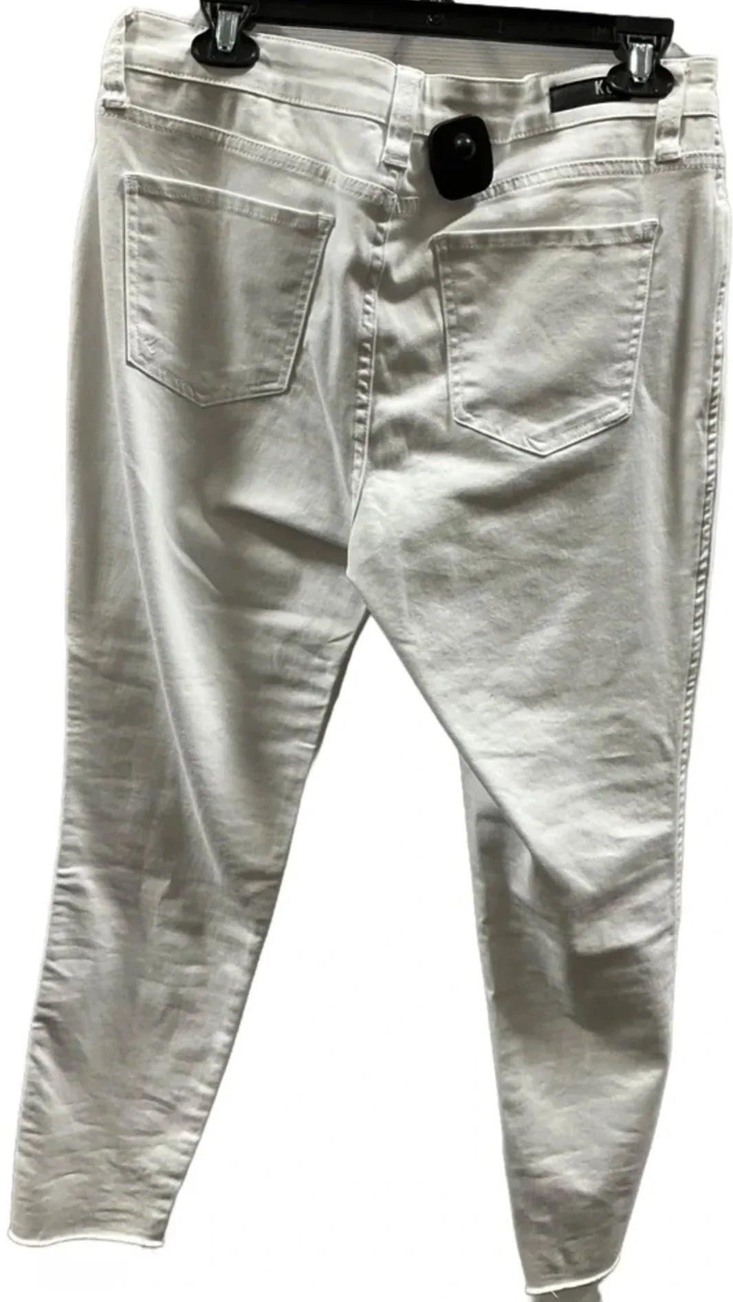 Jeans Skinny By Kut In White Denim, Size: 10