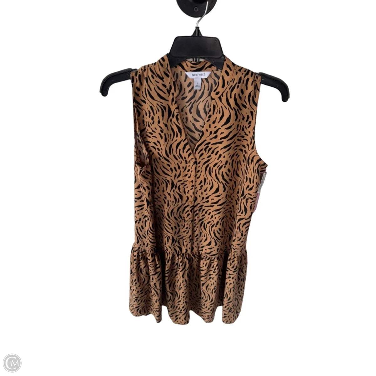 Dress Casual Short By Nine West In Animal Print, Size: S
