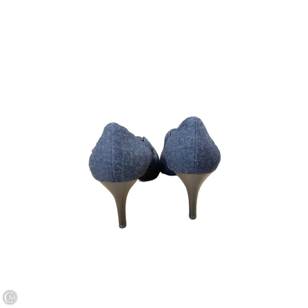 Shoes Heels Kitten By Loft In Grey, Size: 9