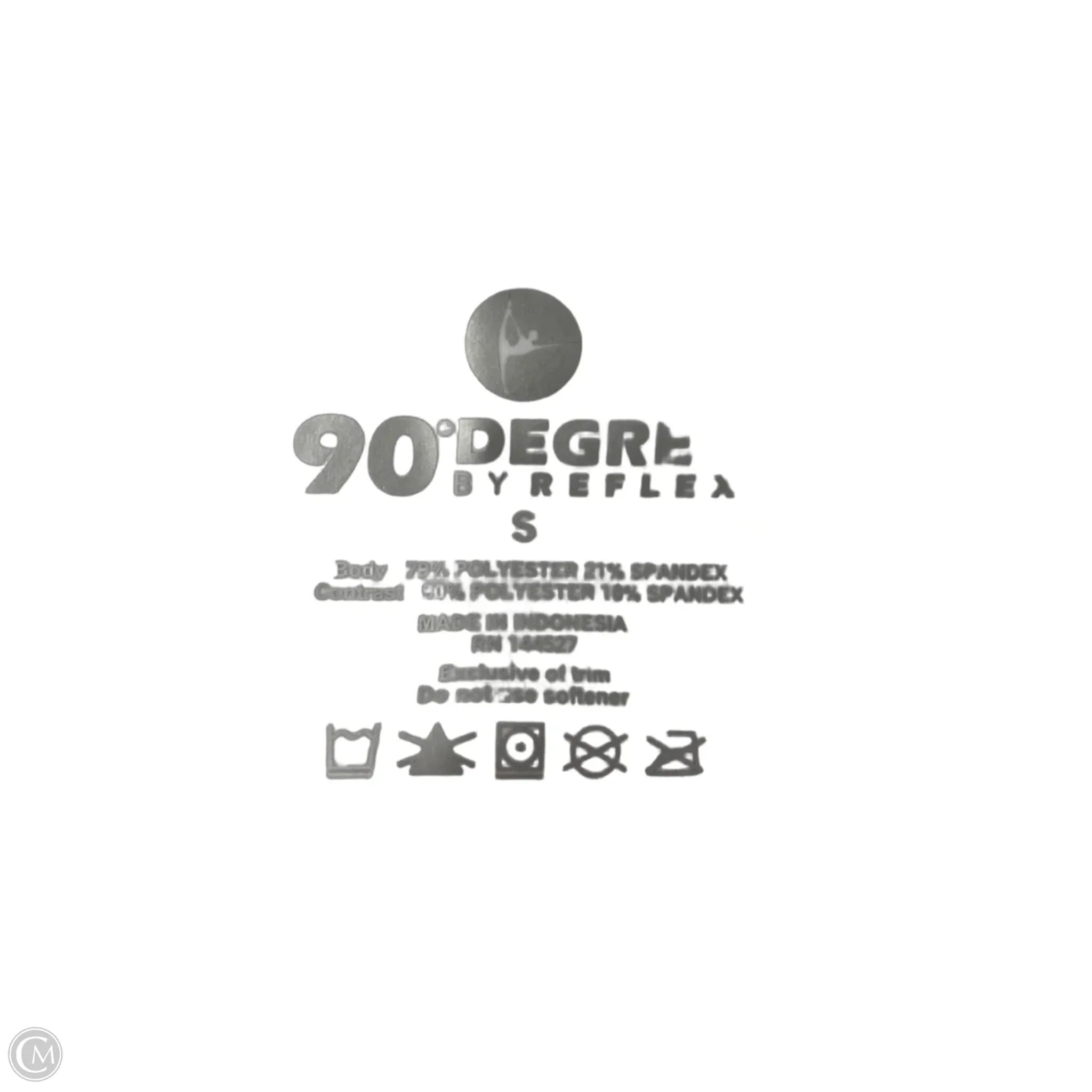 Athletic Leggings By 90 Degrees By Reflex In White, Size: S