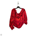 Top Long Sleeve By Free People In Red, Size: S