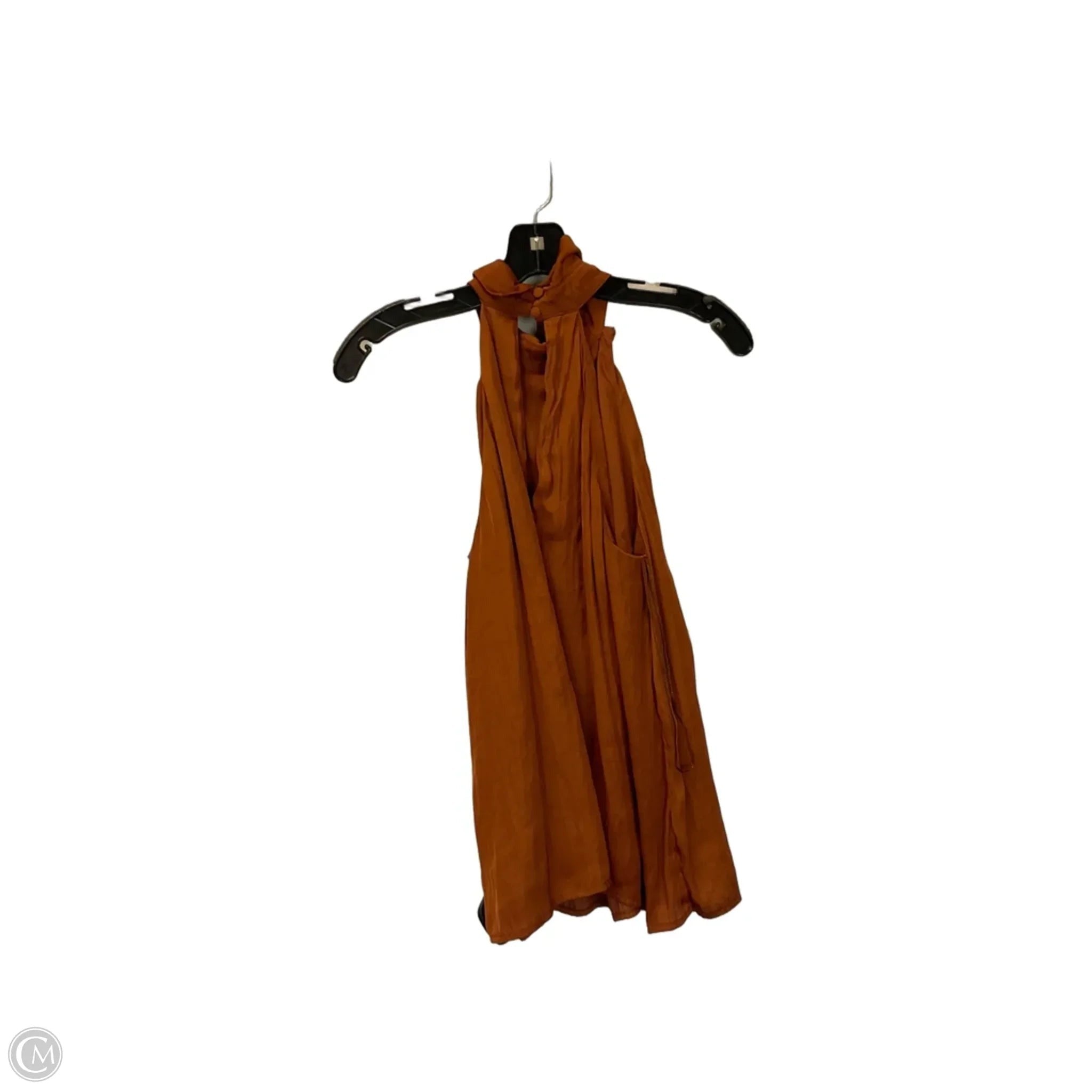 Top Sleeveless By Banana Republic In Orange, Size: S