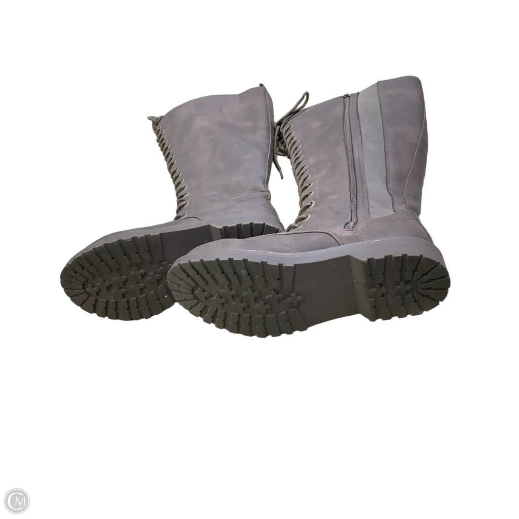 Boots Combat By Torrid In Brown, Size: 9