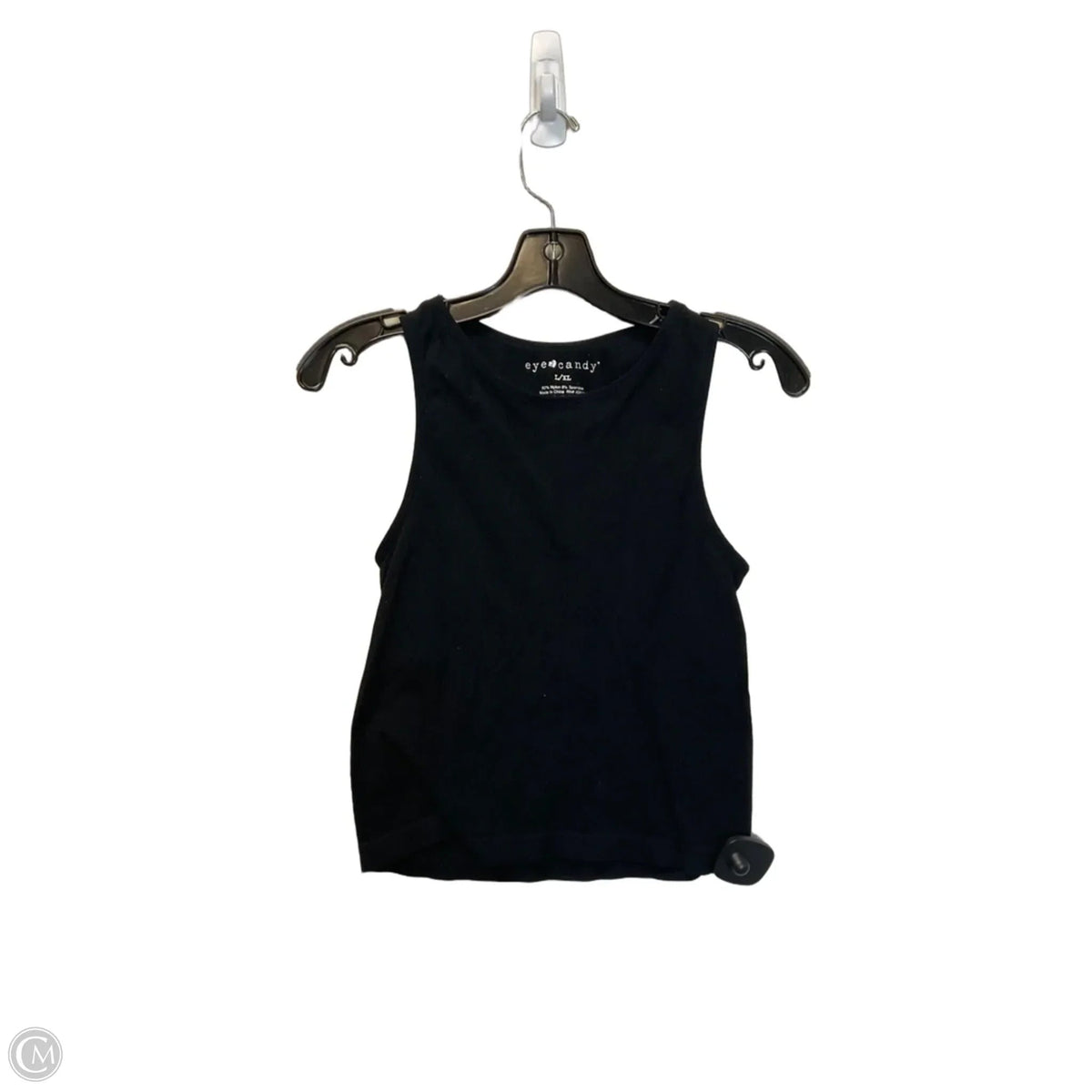 Top Short Sleeve By Eye Candy In Black, Size: L