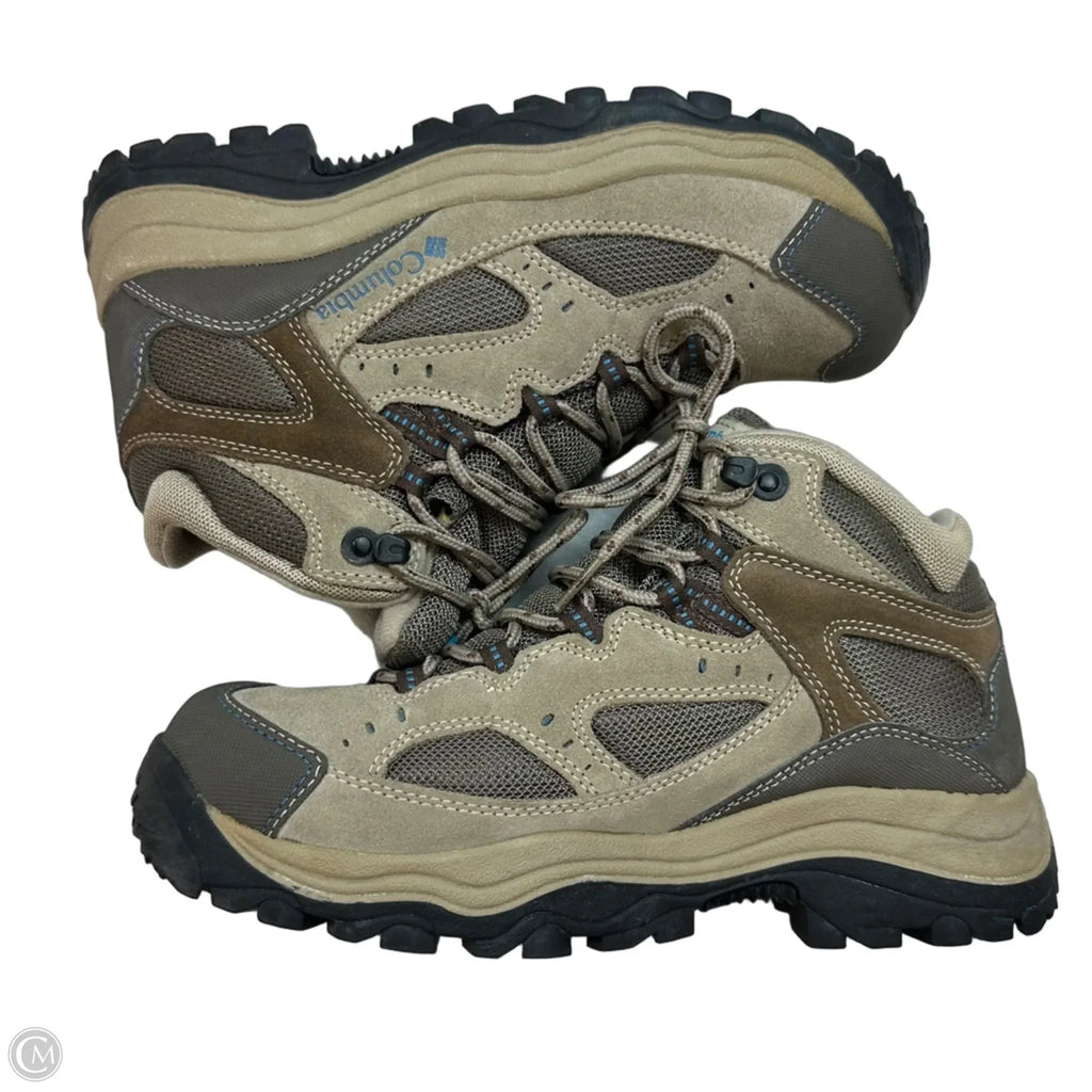 Boots Hiking By Columbia In Brown, Size: 10