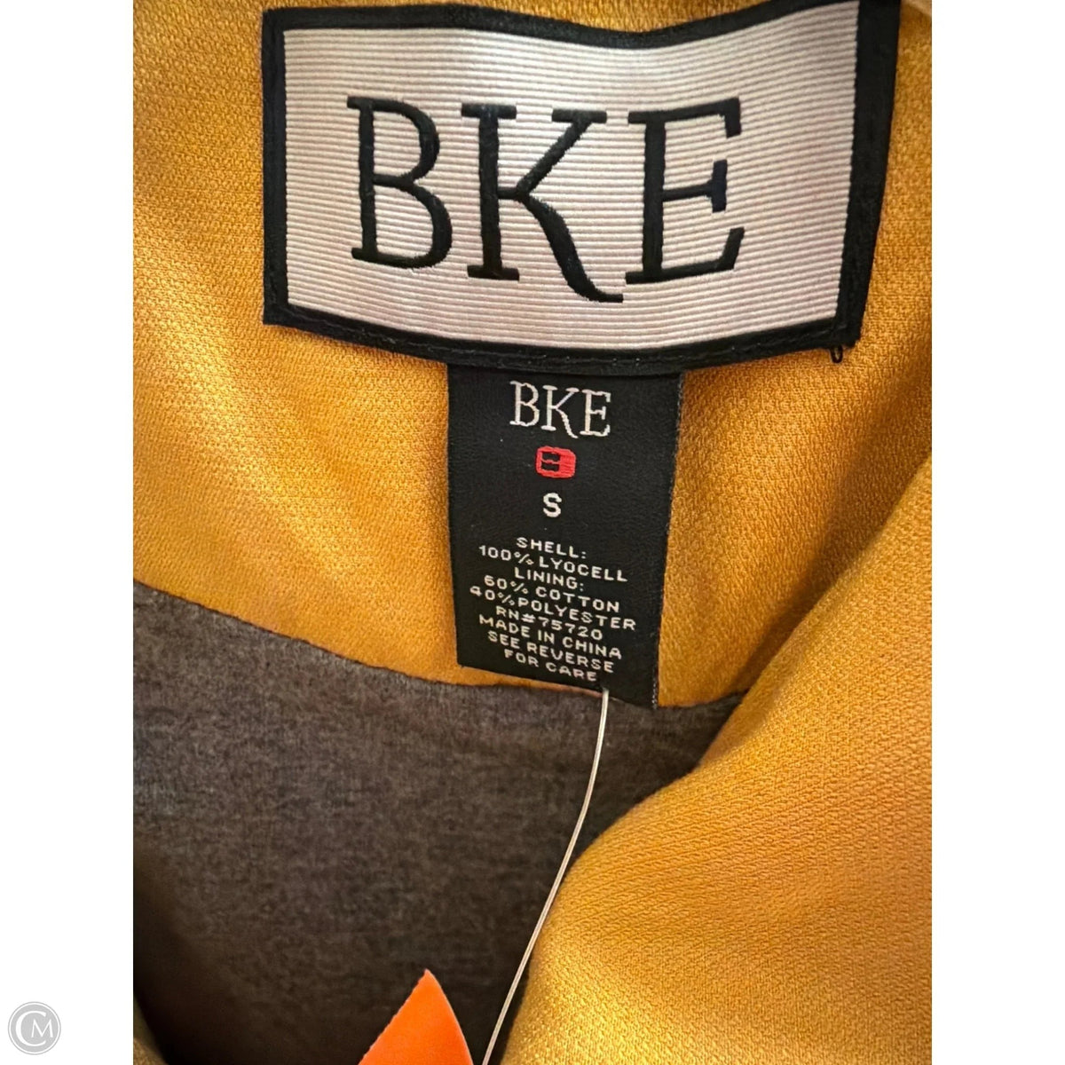 Vest Other By Bke In Orange, Size: S