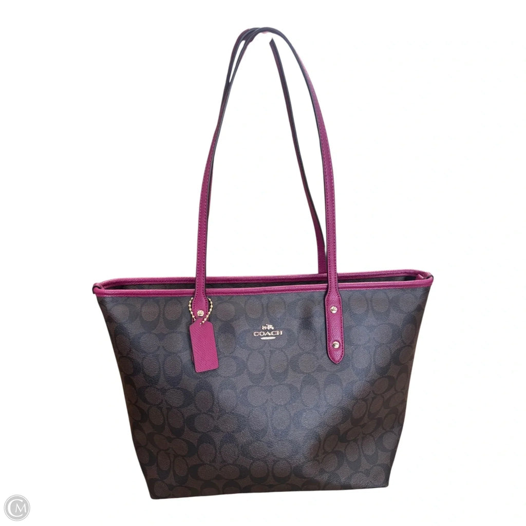 Handbag Designer By Coach, Size: Large