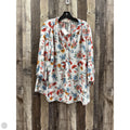 Top 3/4 Sleeve By Philosophy In Floral Print, Size: 2x
