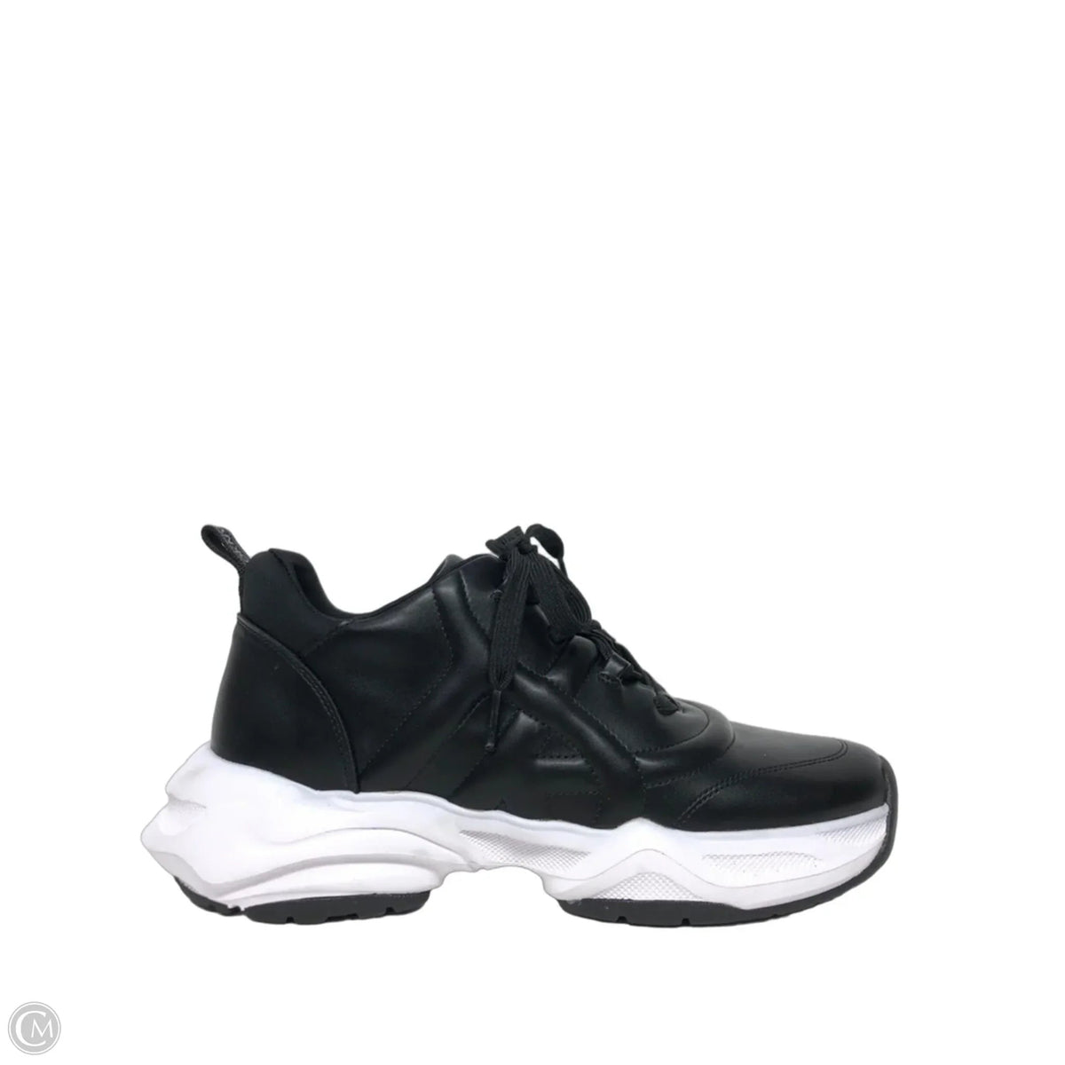 Shoes Sneakers By Dkny In Black, Size: 9