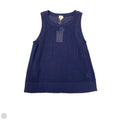 Top Sleeveless By A New Day In Navy, Size: L