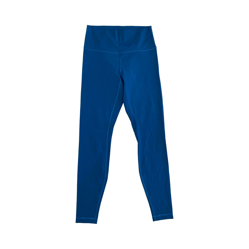 Athletic Leggings By Lululemon In Blue, Size:8