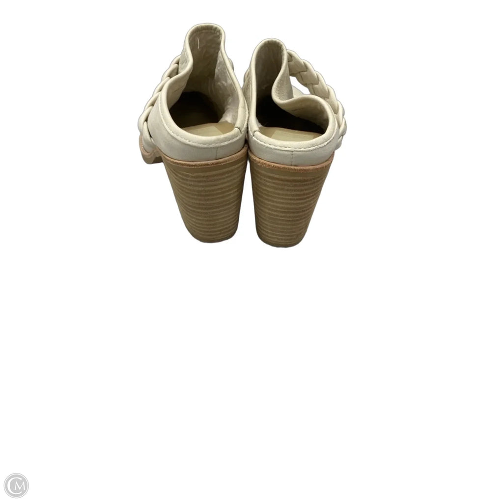 Shoes Heels Block By Dolce Vita In Ivory, Size: 10