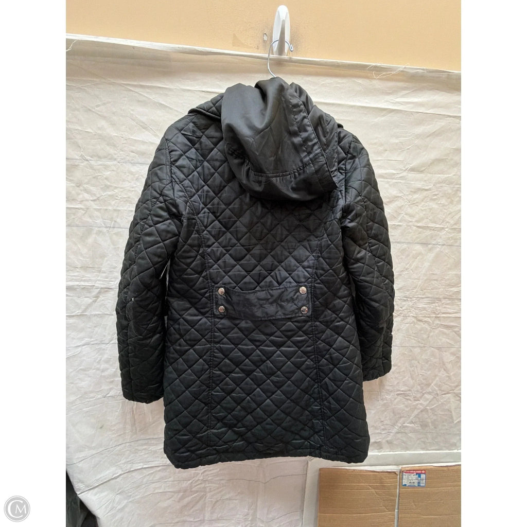 Coat Puffer & Quilted By Laundry In Black, Size: M