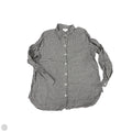 Top Long Sleeve By J. Jill In Black & White, Size: M