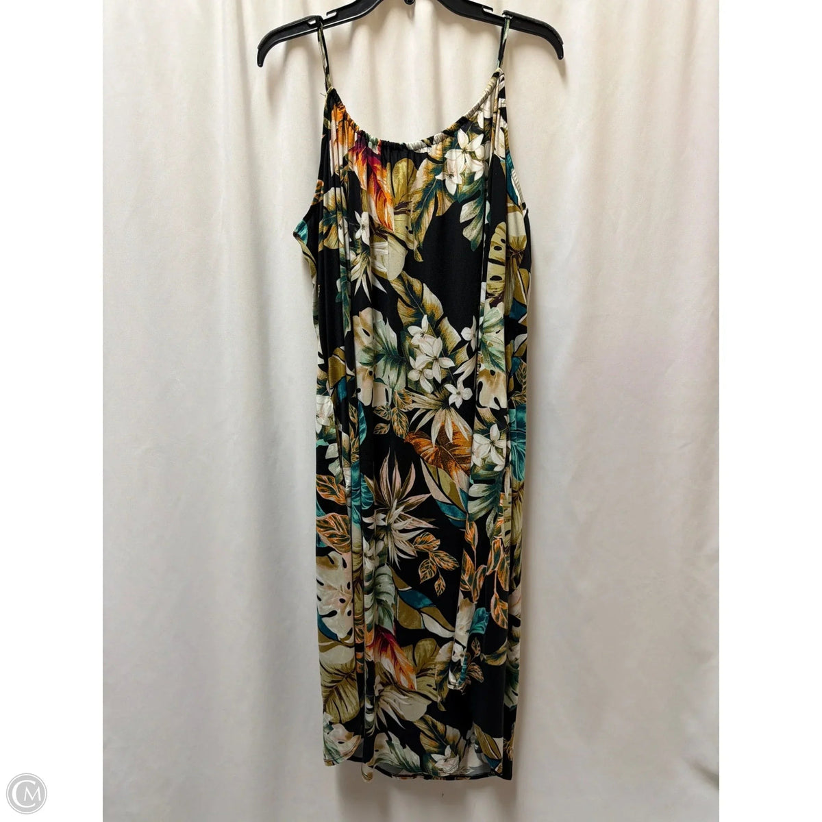 Dress Casual Maxi By Clothes Mentor In Floral Print, Size: Xl