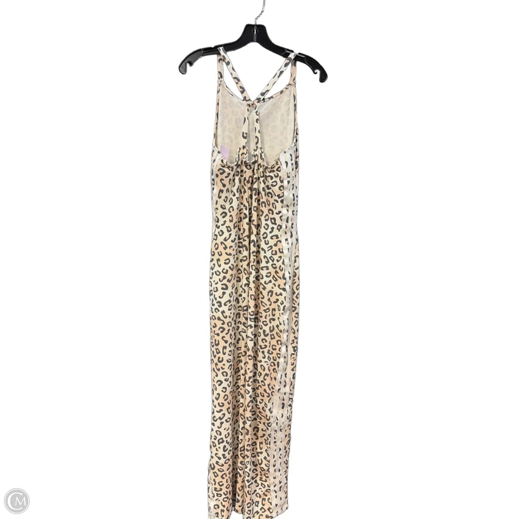 Dress Casual Maxi By Adidas In Animal Print, Size: L