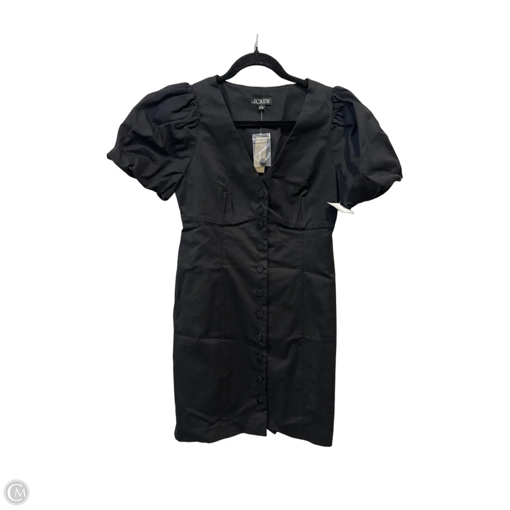Dress Casual Midi By J. Crew In Black, Size: S