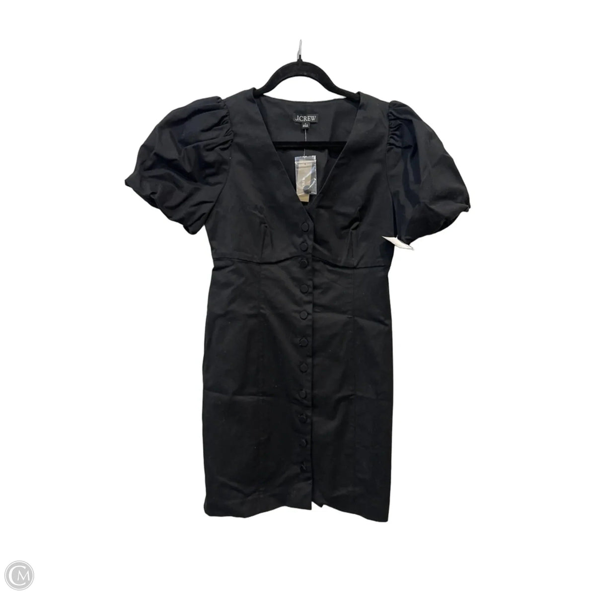 Dress Casual Midi By J. Crew In Black, Size: S
