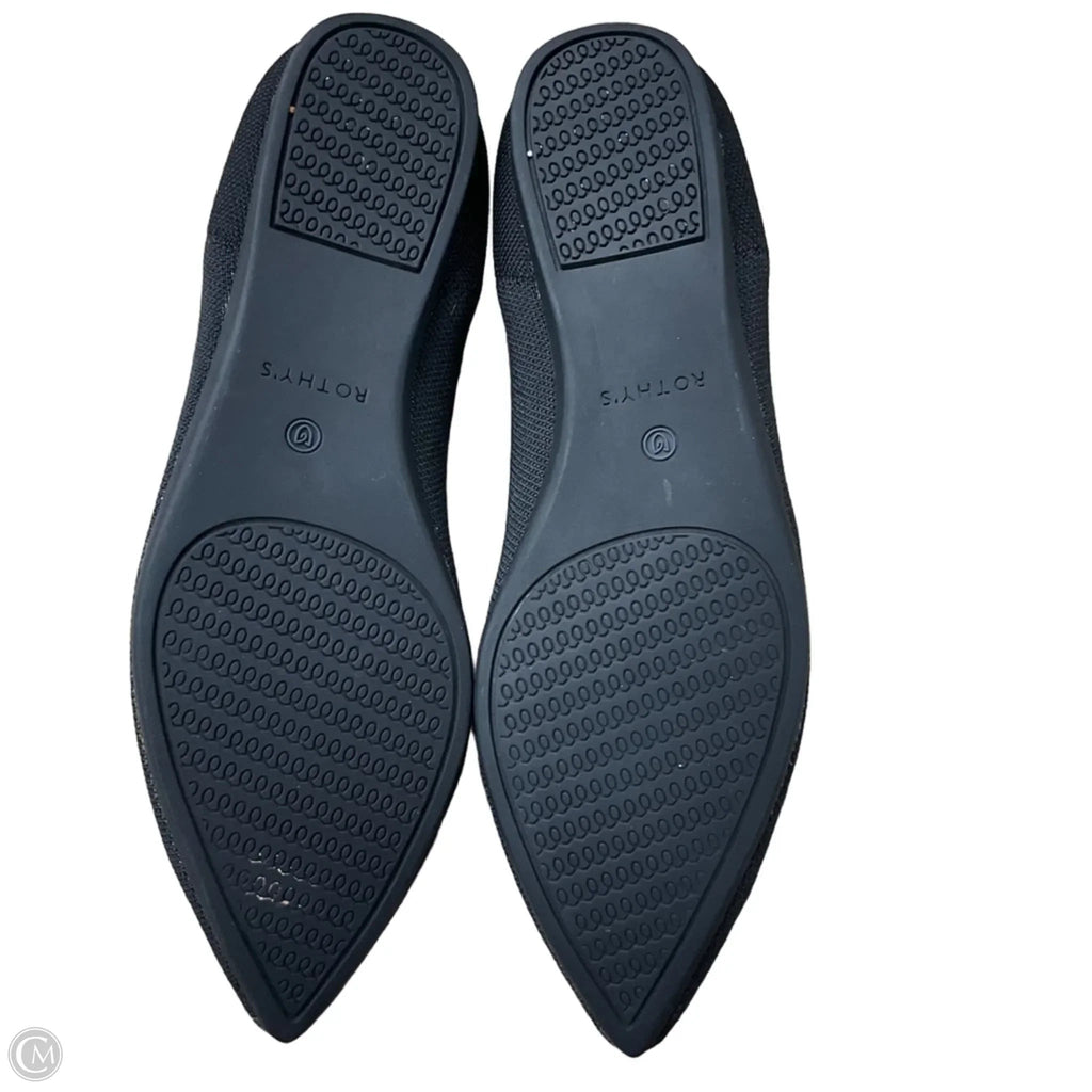 Shoes Flats By Rothys In Black, Size: 11
