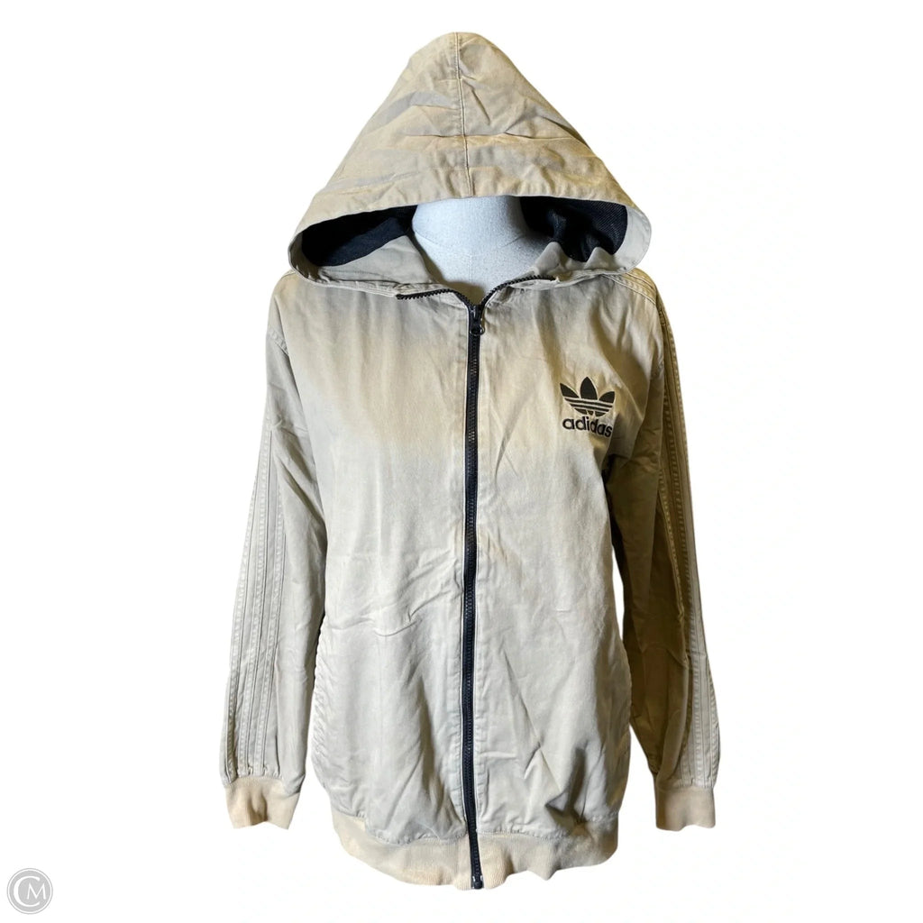 Jacket Puffer & Quilted By Adidas In Tan, Size: M