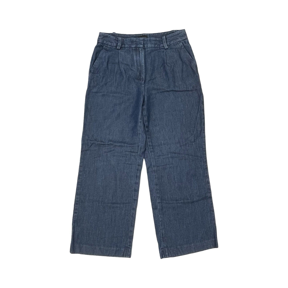 Pants Dress By Talbots In Blue Denim, Size:8P