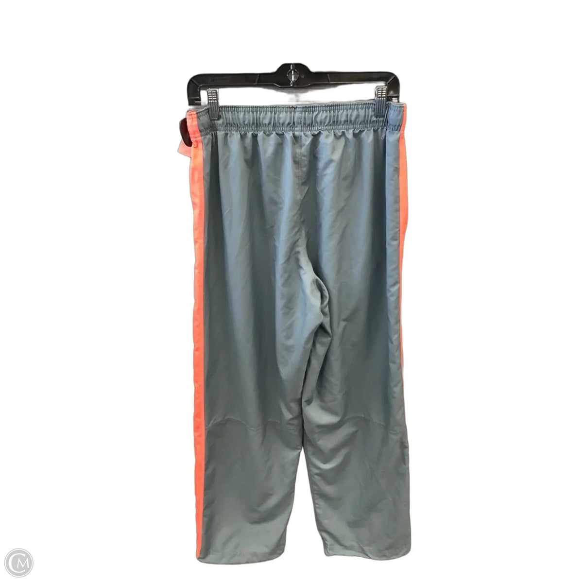 Athletic Pants By Nike In Grey & Pink, Size: L