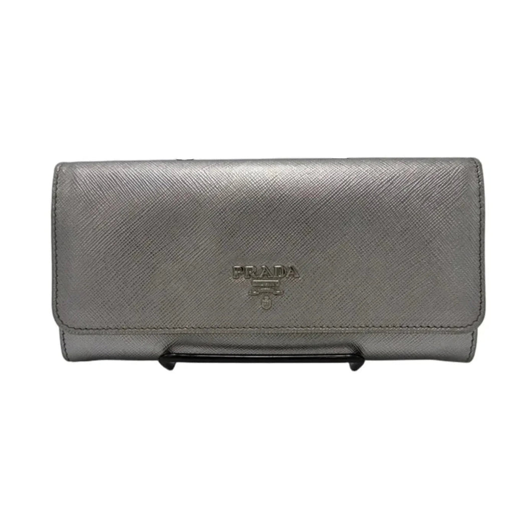 Prada Saffiano Continental Flap Luxury Wallet