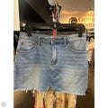 Skirt Mini & Short By Bdg In Blue Denim, Size: M