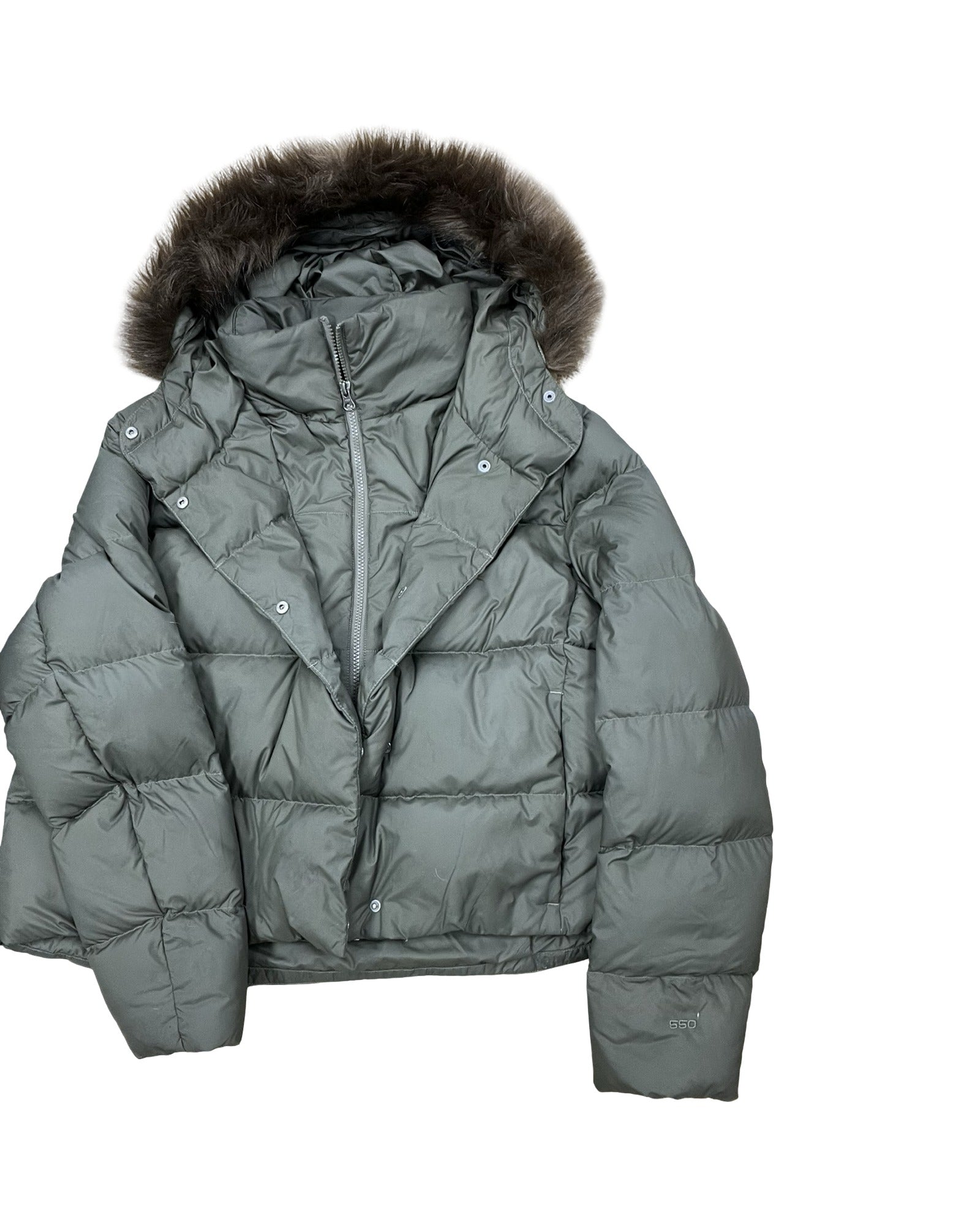 Coat Puffer & Quilted By The North Face In Green, Size:Xl