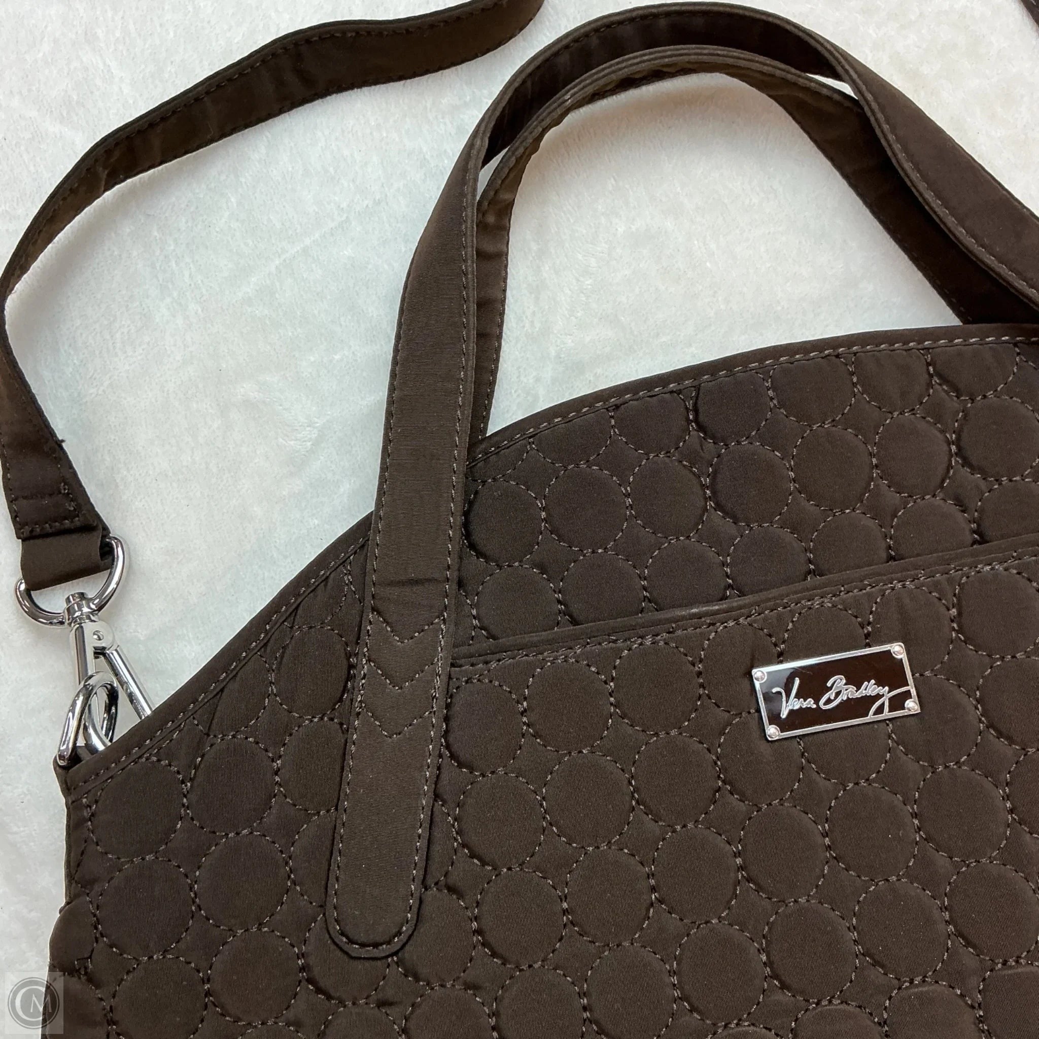 Handbag By Vera Bradley, Size: Large