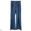 Jeans Wide Leg By Gap In Blue Denim, Size: 0