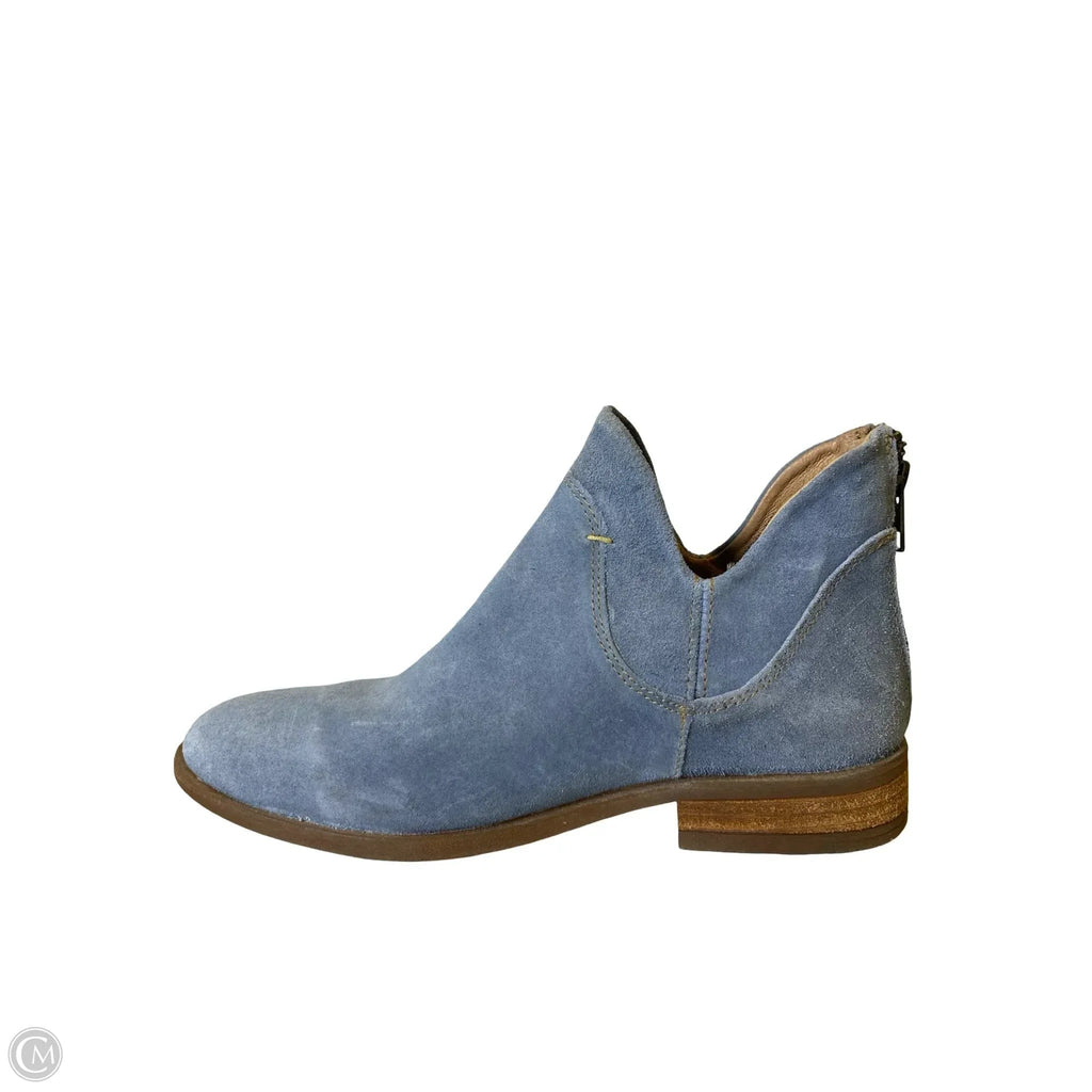 Boots Ankle Flats By Born In Blue & Brown, Size: 6