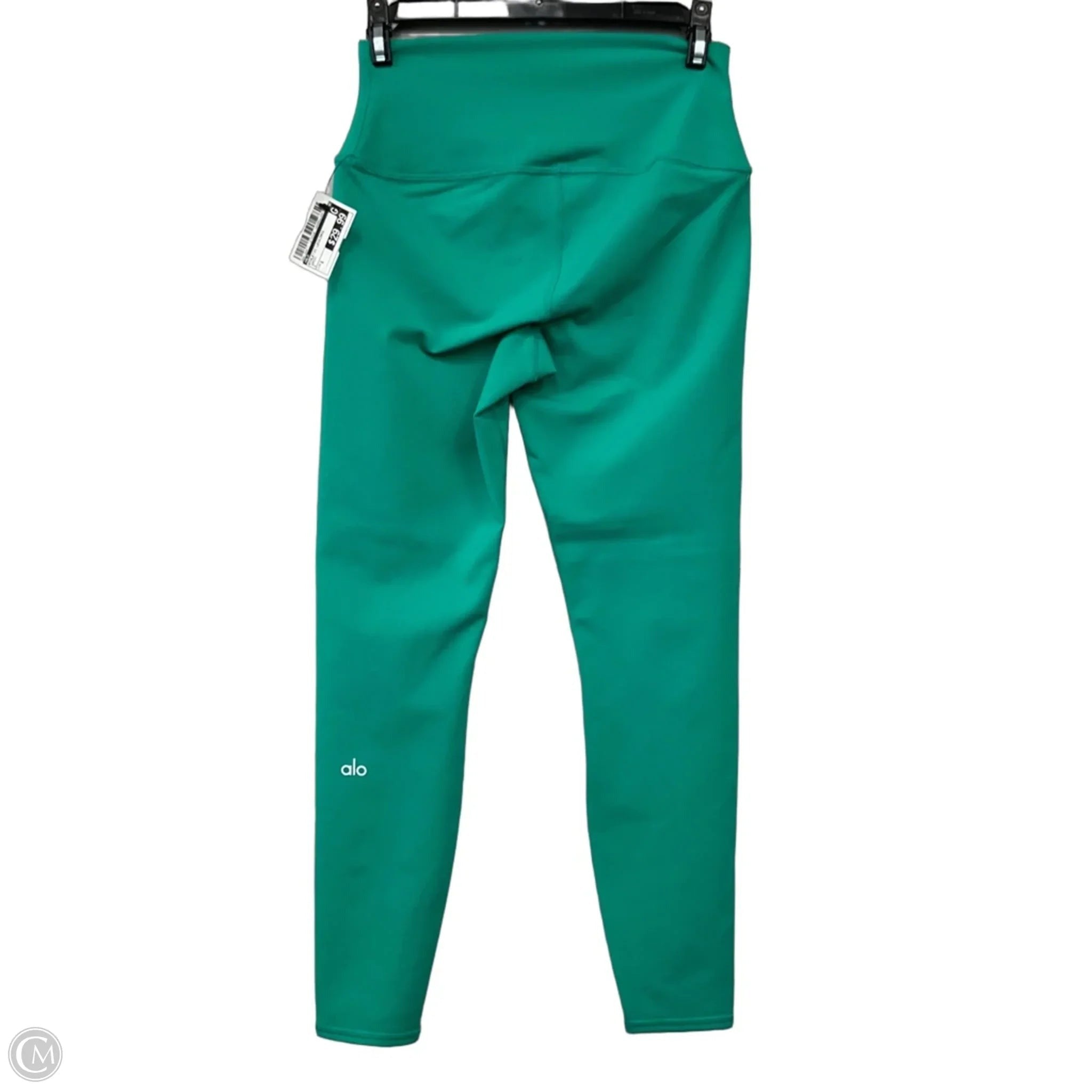 Athletic Leggings By Alo In Green, Size: S