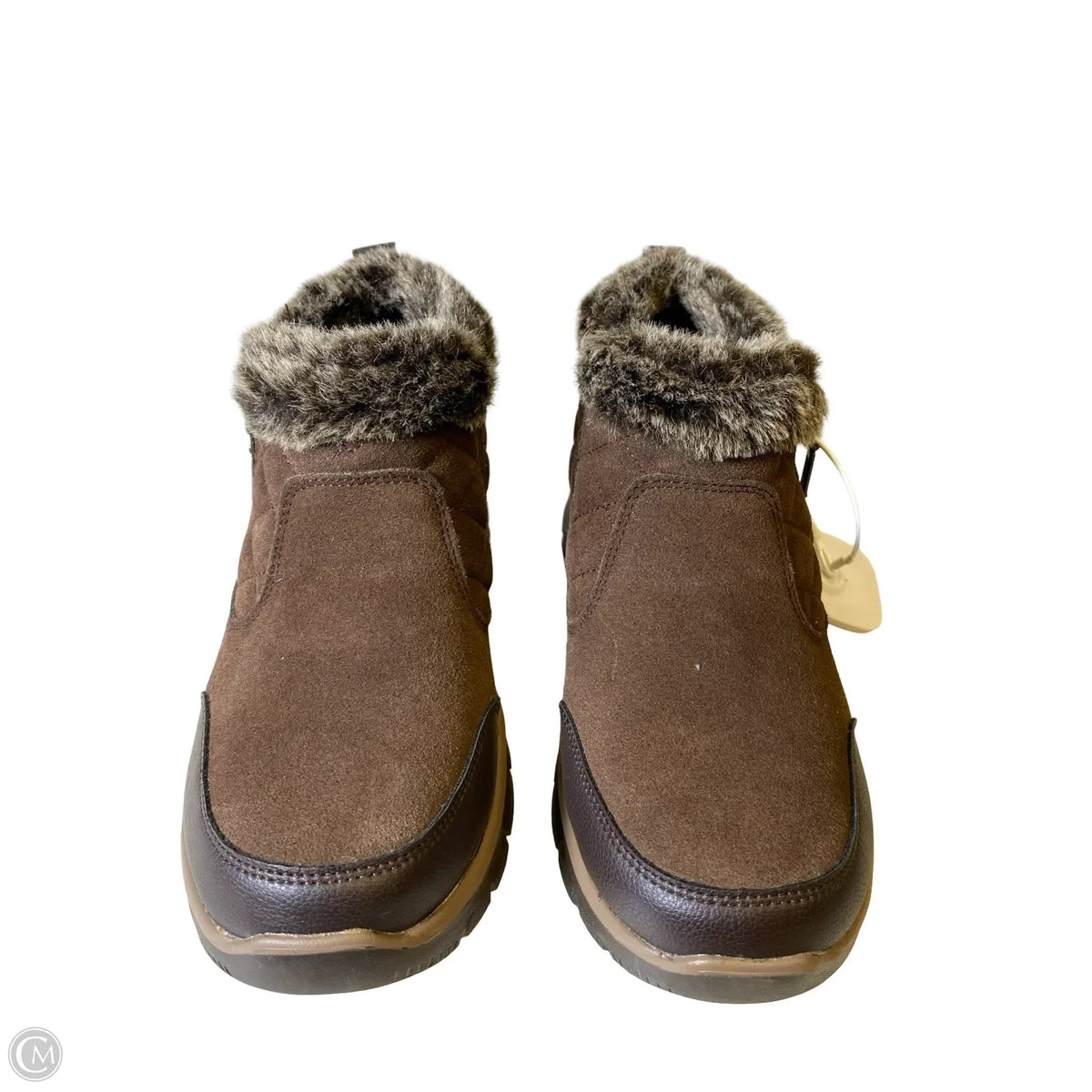 Boots Ankle Flats By Skechers In Brown, Size: 6.5