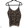 Top Sleeveless By Clothes Mentor In Animal Print, Size: Xl