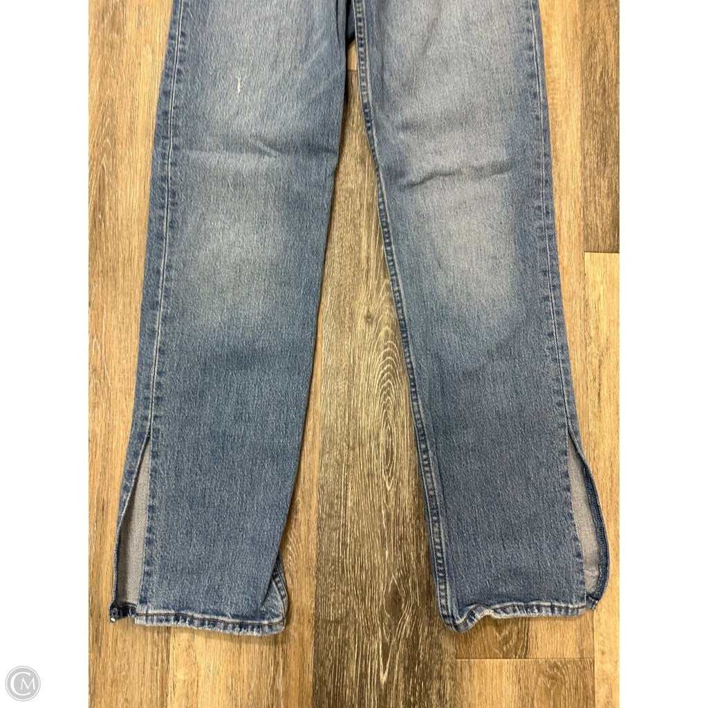 Jeans Straight By Abercrombie And Fitch In Blue Denim, Size: 2