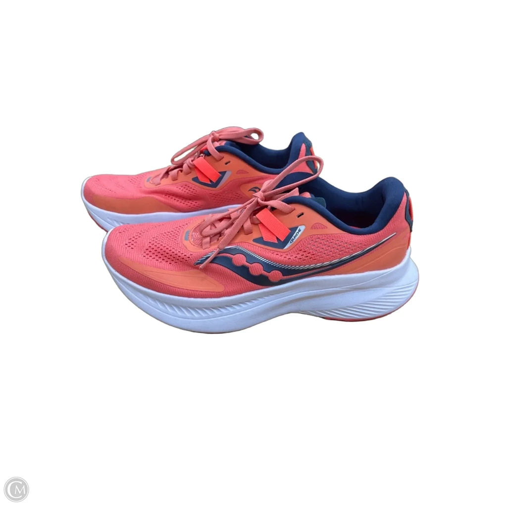 Shoes Athletic By Saucony In Orange, Size: 6.5
