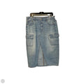 Skirt Maxi By American Eagle In Blue Denim, Size: 14
