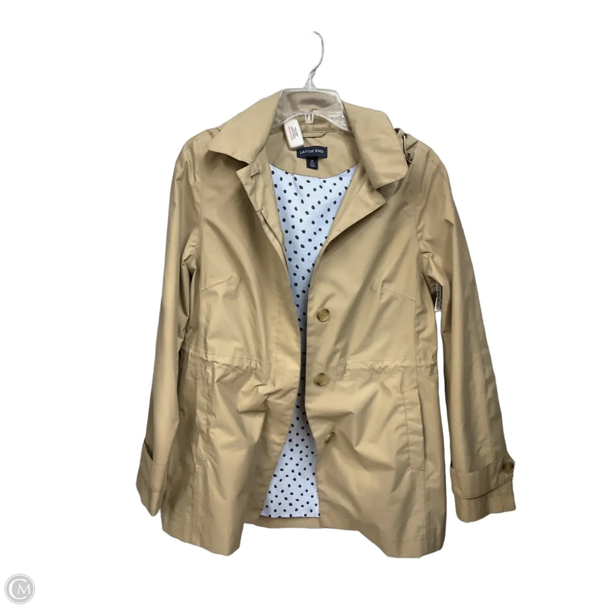 Jacket Other By Lands End In Beige, Size: S