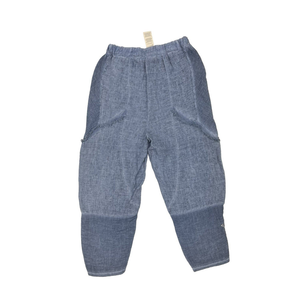 Pants Linen By Clothes Mentor In Blue, Size:S