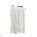 Pants Linen By J. Jill In White, Size: 6l