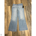 Jeans Wide Leg By 7 For All Mankind In Blue Denim, Size: 10