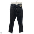Jeans Skinny By Abercrombie And Fitch In Black Denim, Size: 6