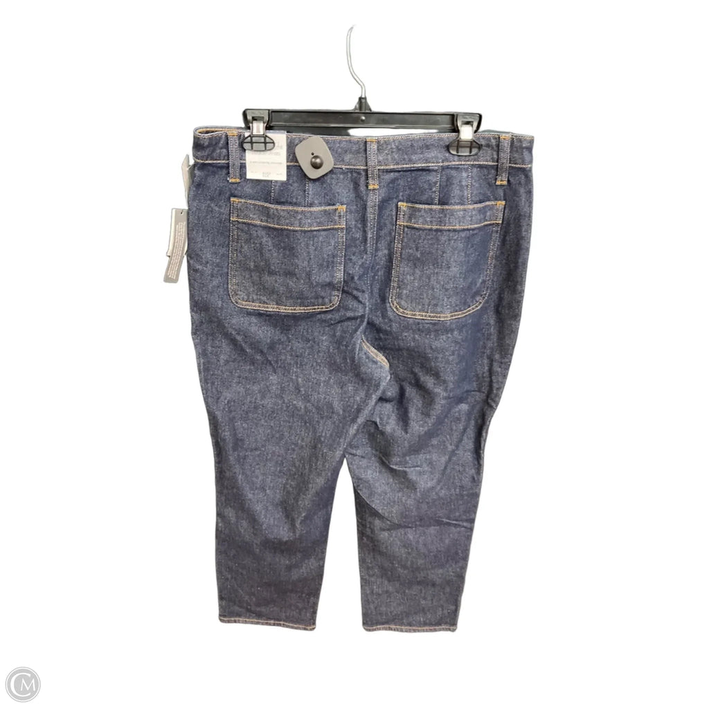 Jeans Straight By Talbots In Blue, Size: 12p