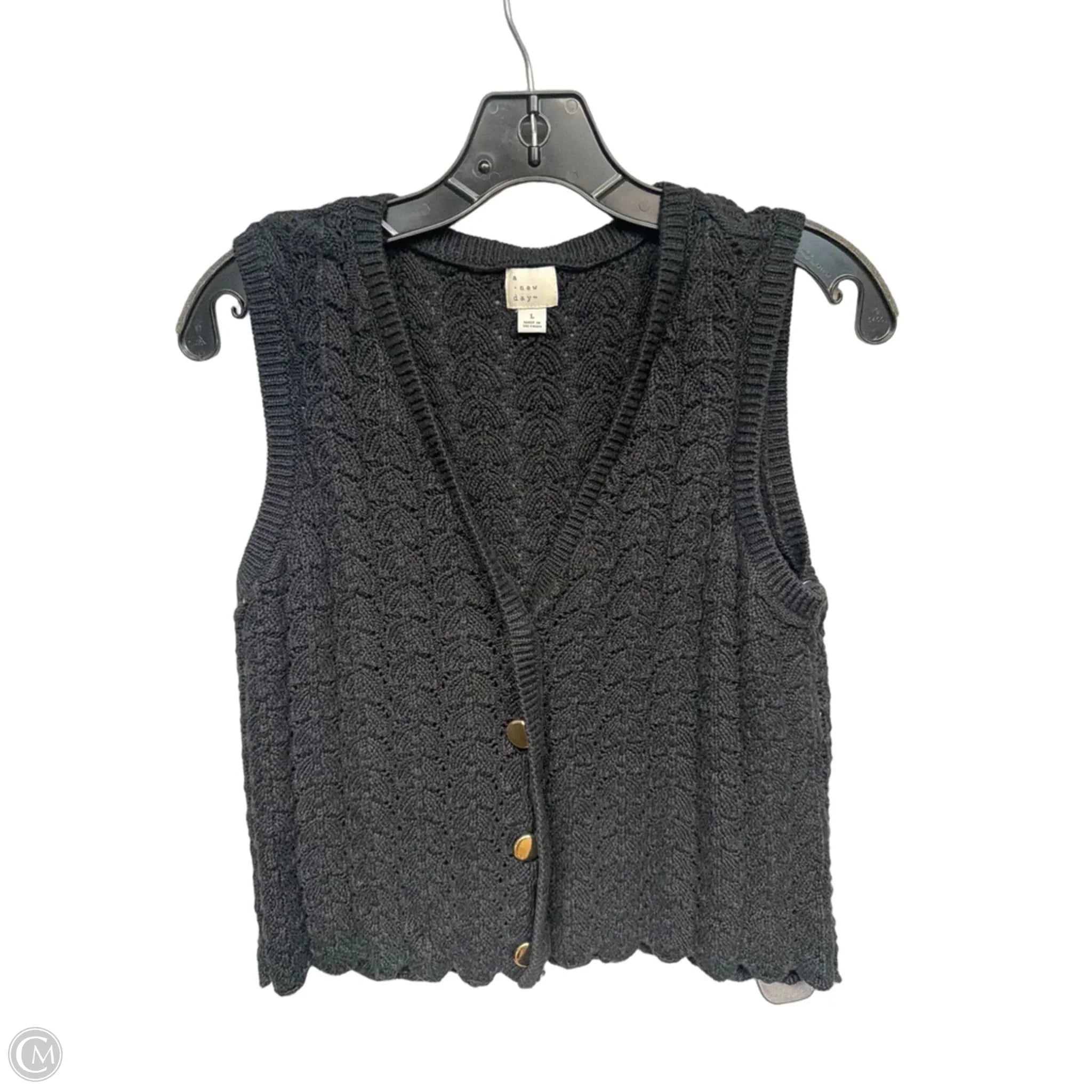 Sweater By A New Day In Black, Size: L