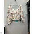 Sweater By Willow & Wind In Floral Print, Size: M