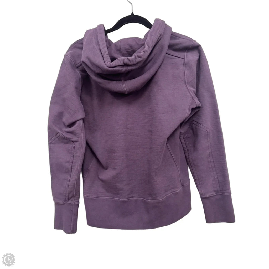 Sweatshirt Hoodie By Clothes Mentor In Purple, Size: M