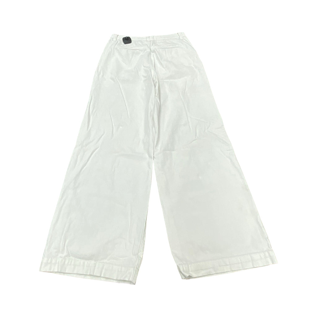 Jeans Wide Leg By Madewell In White Denim, Size:4